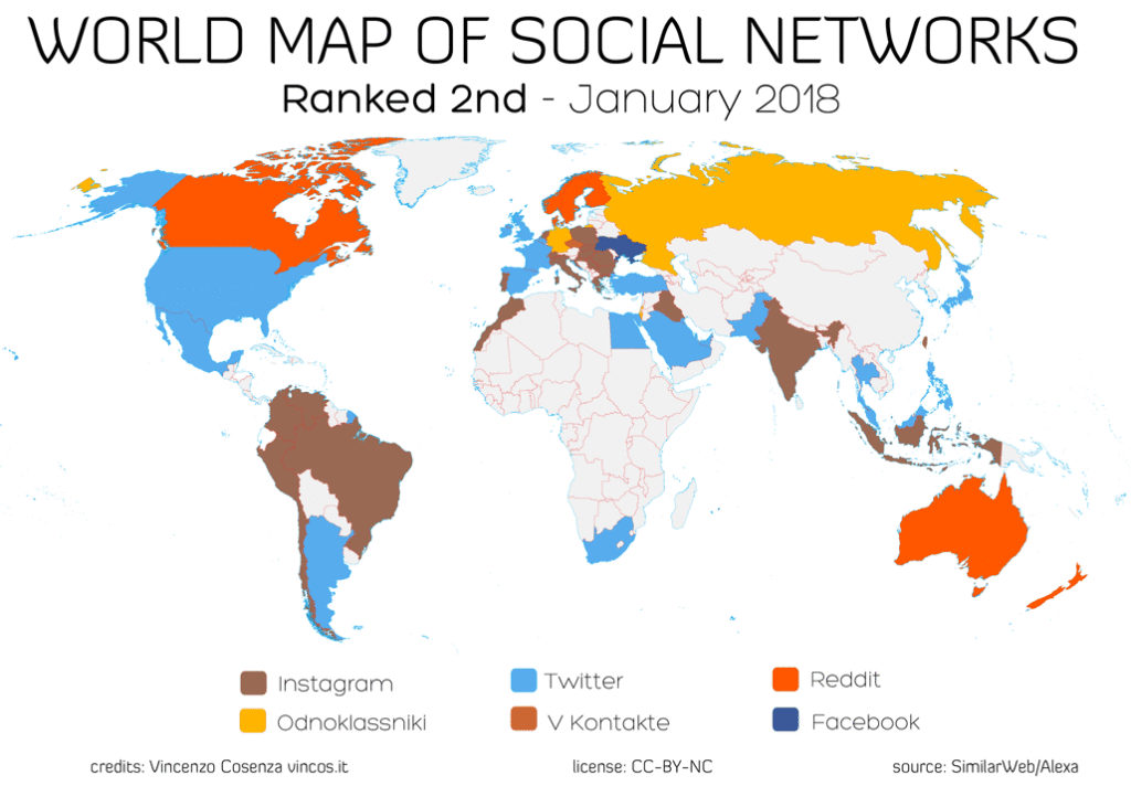 Global map illustrating international spread of stimulus rumors on social media