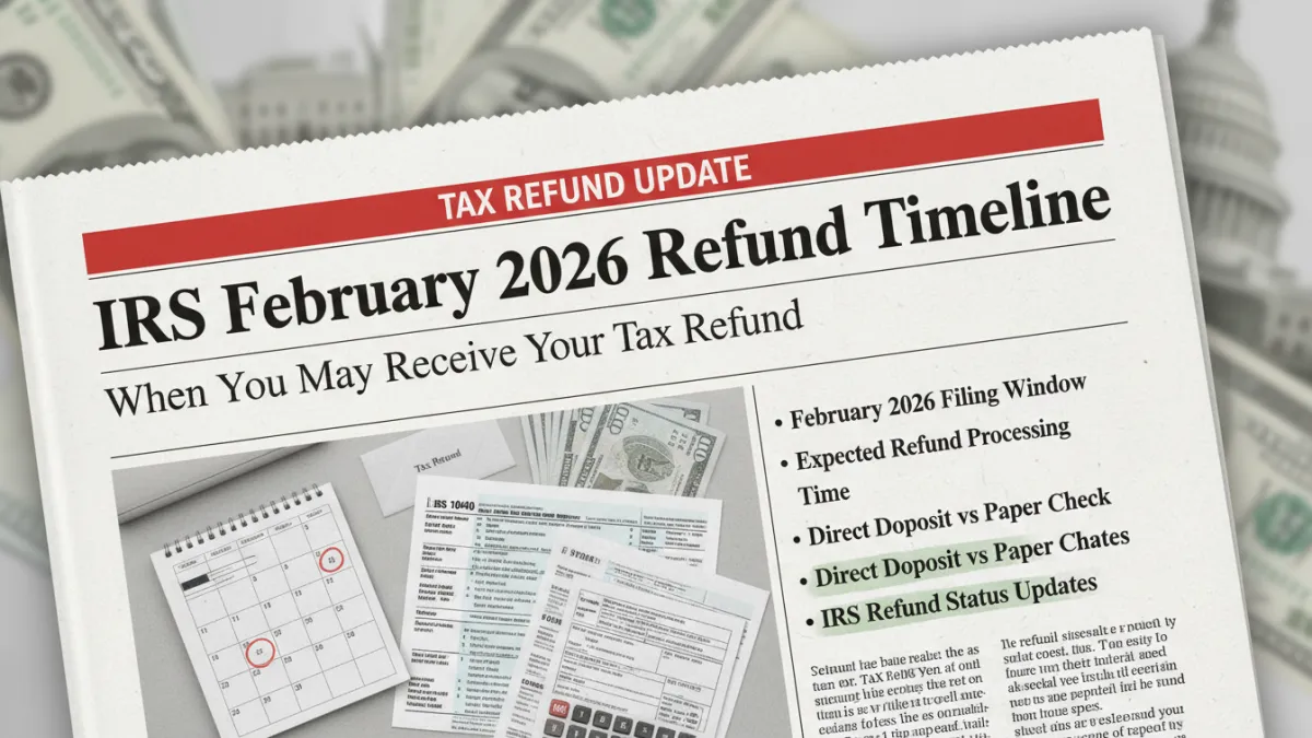 IRS Refund Status Timeline