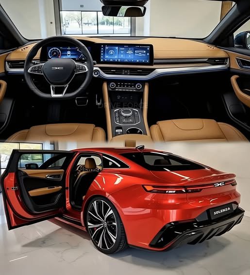 Interior of Dacia Solenza 2026