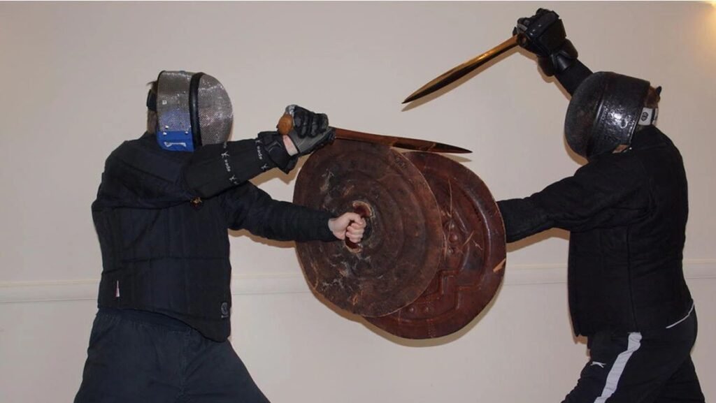 Microscopic wear patterns on edge of Flawless Bronze Age Sword blade showing use in combat