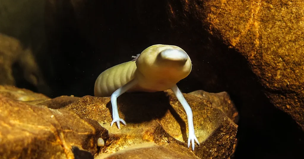 Rare Underground Salamanders