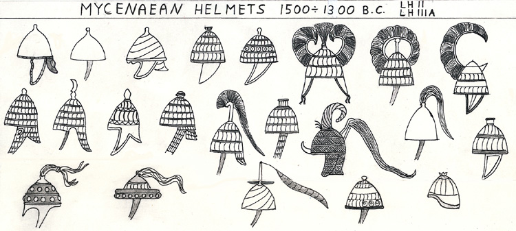Ancient War Helmets