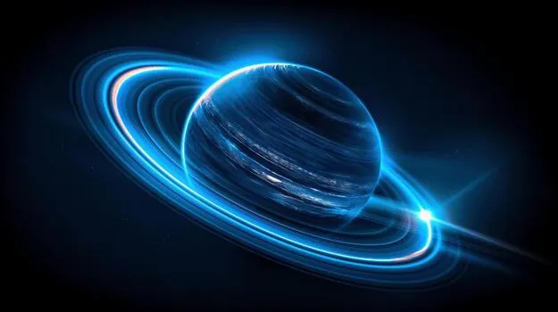 Giant Saturn-Like Planet