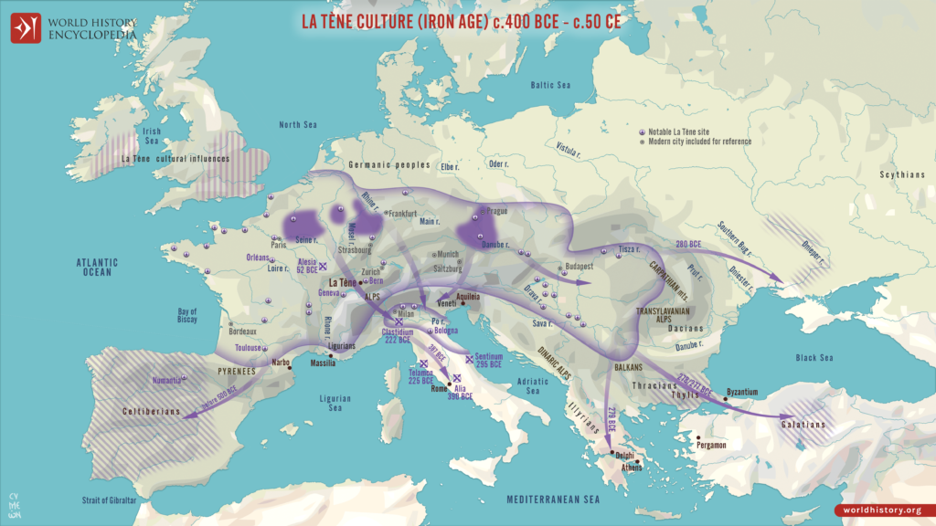 Iron Age Timeline of Europe